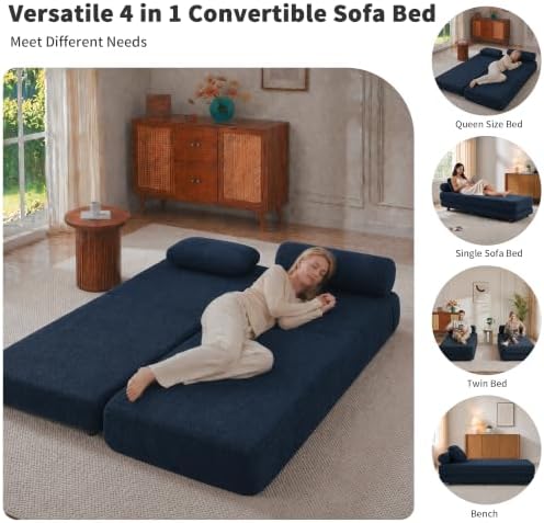 80-Inch Inch Upholstered Daybed, Chaise Lounge Chair Indoor - Image 3