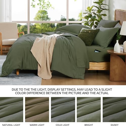 Super King Size Comforter Set- 7 Pieces Soft Bed in a Bag King Bedding Sets - Image 5