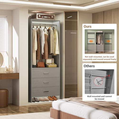 Aheaplus 1.8FT Closet System - Image 2