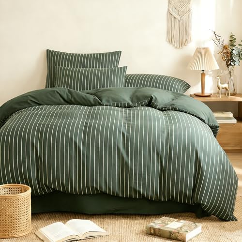 Striped Comforter Set Full Size 3 Pieces by Erwinmu