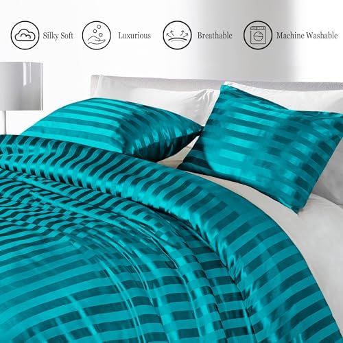 Whale Flotilla 3-Piece Reversible Silky Soft Breathable Queen Comforter Set - Image 6