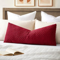 Kevin Textile Soft Corduroy 14"x36" Lumbar Pillow Cover 1 Pack by KevinTextile