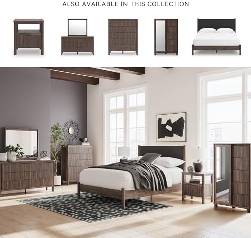 Signature Design by Ashley King Upholstered Platform Bed Frame - Image 5