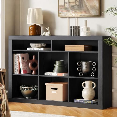 IRONCK Book Shelf with 8 Cube Storage Organizer, 47.2" W x 33.9" H - Image 2