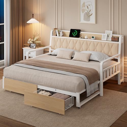 ComfyCorner Twin to King Daybed, Convertible Sofa Bed - Image 3
