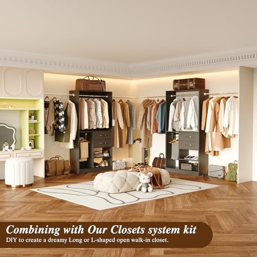 39.4"-118" Extra Wide Closet System - Image 7