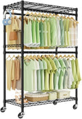 K3R Plus Rolling Clothes Rack Heavy Duty Clothing Racks by Unknown