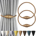 Magnetic Curtain Tiebacks Rope Decorative Holdbacks by CurtianTiebacks