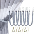 Home Queen Handwoven Rope Curtain Tiebacks by HomeQueen