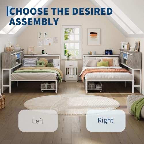 Twin Size Corner Bed Frame - Image 4