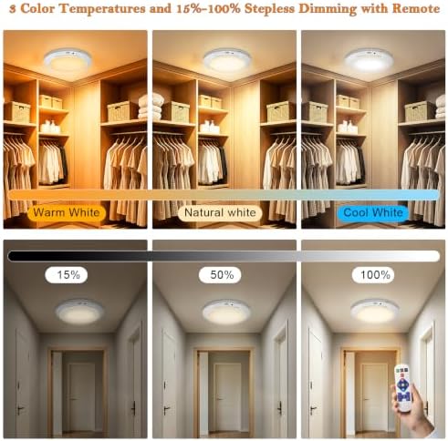 Motion Sensor Ceiling Light Battery Operated - Image 5