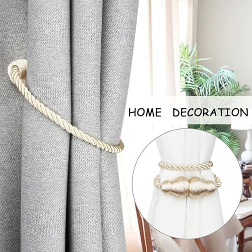 Magnetic Curtain Tiebacks Decorative Curtain Holders - Image 5
