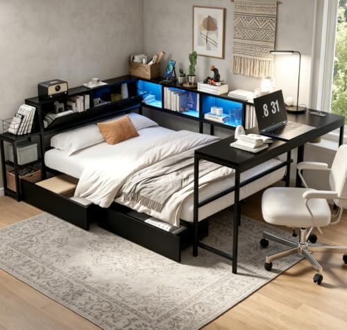 Bellemave Twin Corner Bed Frame by Bellemave