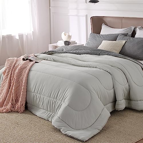 Bedsure Queen Comforter Set, Reversible Cooling & All-Season Bedding - Image 2