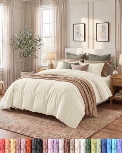 Duvet Cover Full, 3 Piece Set, Extra Soft by UTOPIABEDDING