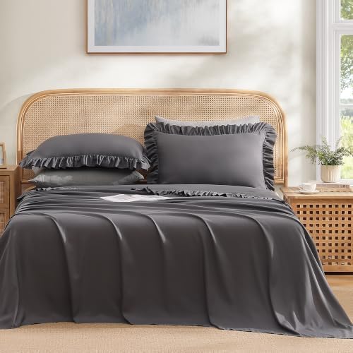 ROSE&RISY Queen Ruffle Sheet Set 4 Piece - Image 2