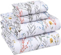 RUVANTI 100% Cotton Percale King Sheets, King Size Sheets Set by Ruvanti