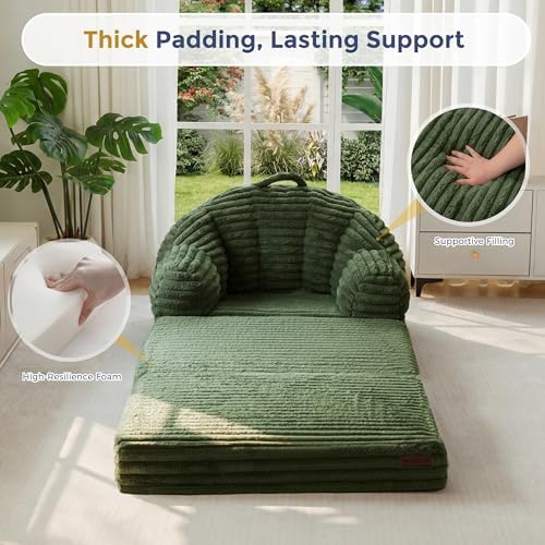 MAXYOYO Folding Sofa Bed Chair, Sleeper Chair - Image 5