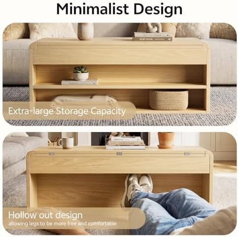 Dual Lift Top Coffee Table - Image 6