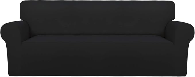 PureFit Super Stretch Oversized Sofa Slipcover – Spandex Non Slip Soft Couch by PureFit