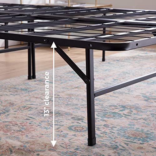 Linenspa Metal Bed with Slatted Frame - Image 3