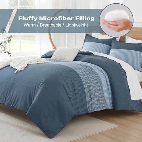 Litanika Haze Blue King Size Comforter Set - Image 6