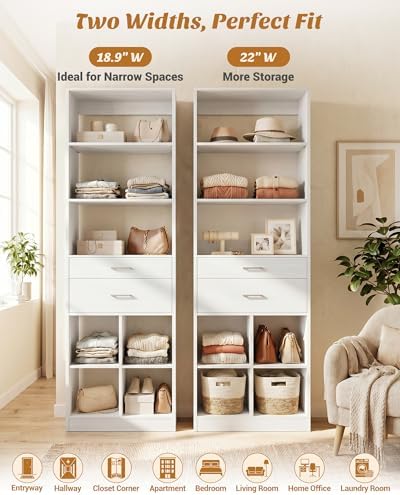 Besiost 18.9" Small Closet System - Image 7