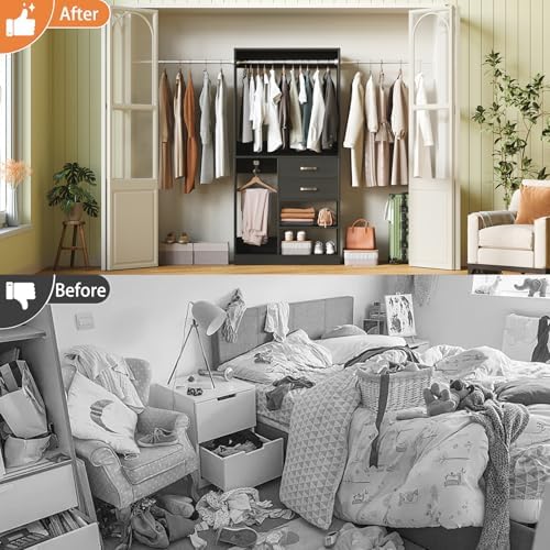 39.4"-118" Extra Wide Closet System - Image 6