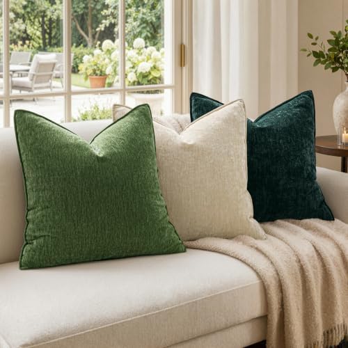 MIULEE Chenille Couch Pillow Covers - Image 3