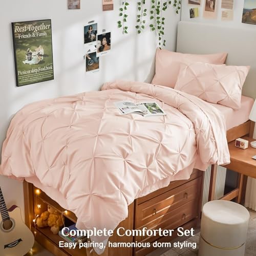 JOLLYVOGUE Twin Comforter Set 5 Pieces - Image 6