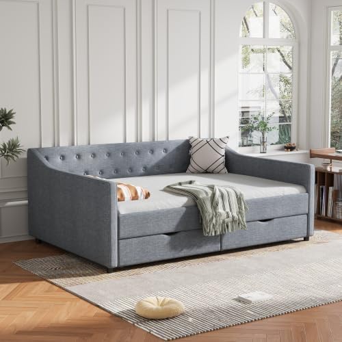 Upholstered Full Size Daybed - Image 5
