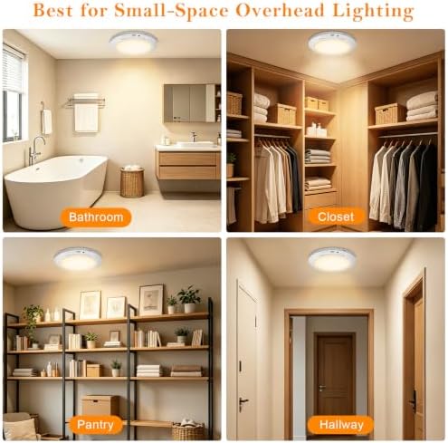 Motion Sensor Ceiling Light Battery Operated - Image 6