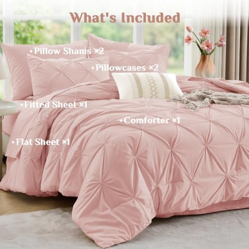 JOLLYVOGUE Queen Comforter Set 7 Pieces - Image 7