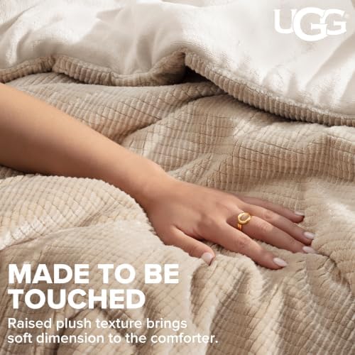 UGG Remina Twin Comforter Set, Dorm Bed in a Bag - Image 6