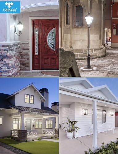 Outdoor Sensor Light Bulbs, E26 Dusk to Dawn Activated Security - Image 6