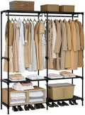CASAMAYA Clothes Rack, Portable Closet, 54.3 Inch Large Capacity Wardrobe Closet by Unknown