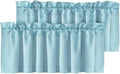 H.VERSAILTEX Blackout Valances for Windows，Kitchen Valances Curtains for Living by HVERSAILTEX