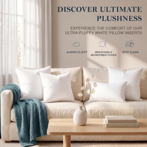 Utopia Bedding Throw Pillows Insert - Image 4