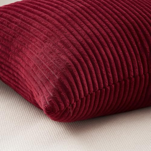 Topfinel Pack of 4 Velvet Pillow Covers 16x16 Couch Decorative Throw Pillows - Image 5
