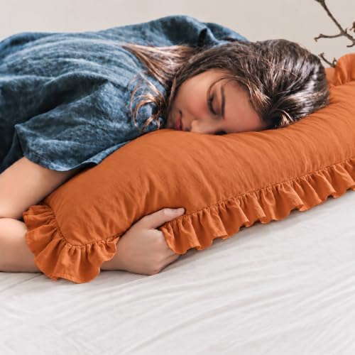 Burnt Orange Pillowcases King Pillowcases Cute Pillowcases Caramel Pumpkin - Image 6