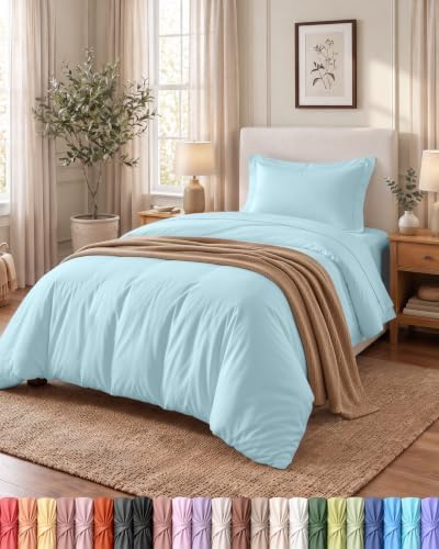 Duvet Cover Twin, 2 Piece Set, Extra Soft by UTOPIABEDDING