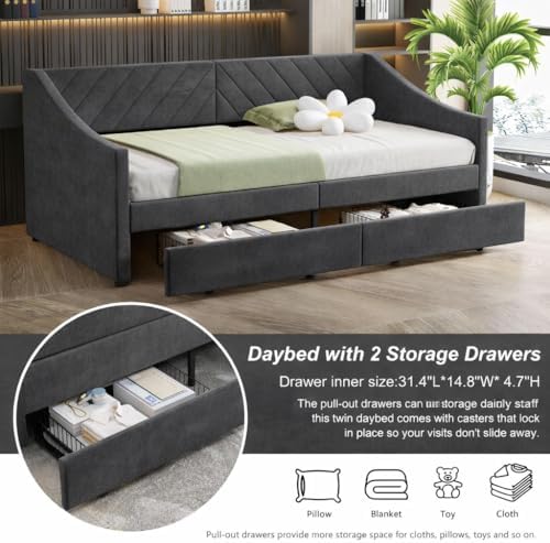 Upholstered Twin Size Daybed - Image 5