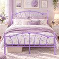 IMMERSTABLE Queen Metal Bed Frame, Heart-Shaped Platform Bed by IMMERSTABLE