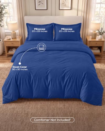 Duvet Cover King, 3 Piece Set, Extra Soft - Image 3