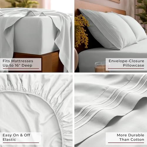 Mellanni Iconic 3-Piece Bed Sheet Set - Image 5
