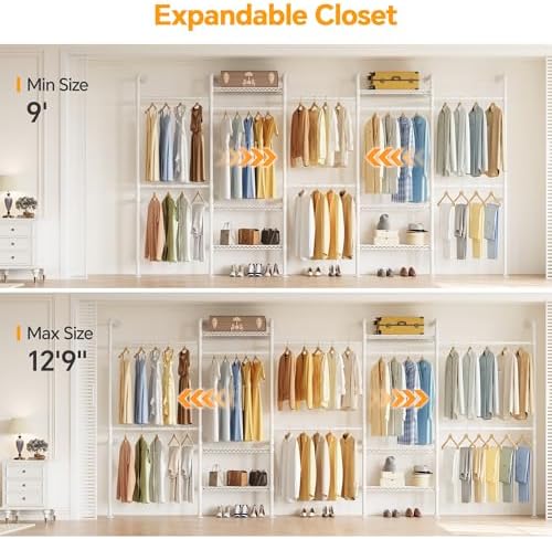 W5 Wall Mounted Clothes Rack, Industrial Pipe Clothing Rack - Image 2