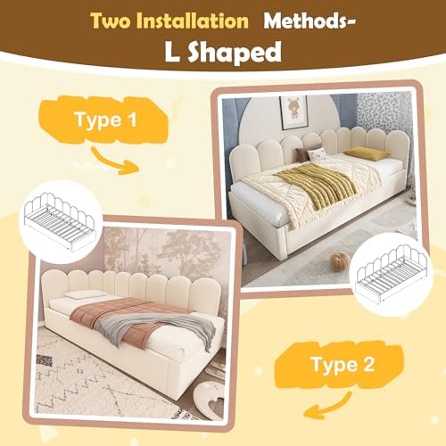Merax Velvet Upholstered Lift Up Sofa Day Bed - Image 5