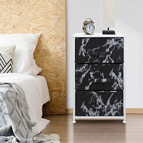 Sorbus Nightstand with 3 Drawers - Image 2