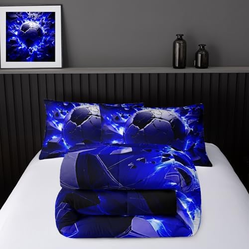 Soccer Bedding Comforter Set Twin Size - Image 4
