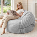 3FT Bean Bag Chair 3'Big Bean Bag Chairs by HABUTWAYMakeYourLifeComfortable